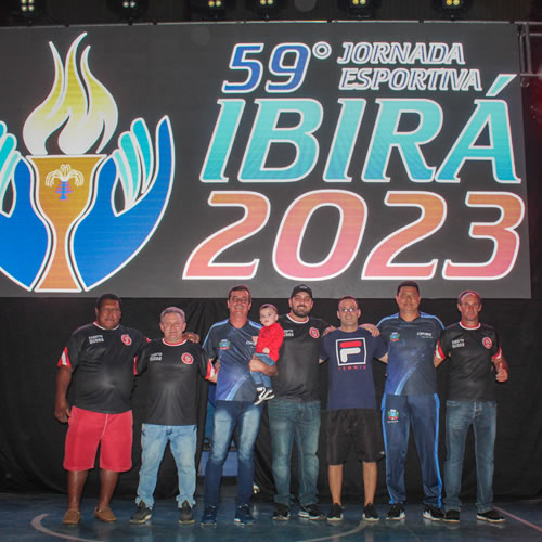 Abertura da 59º Jornada Esportiva Ibirá 2023