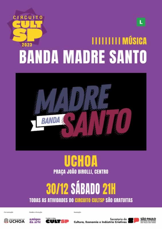 Show - Banda Madre Santo