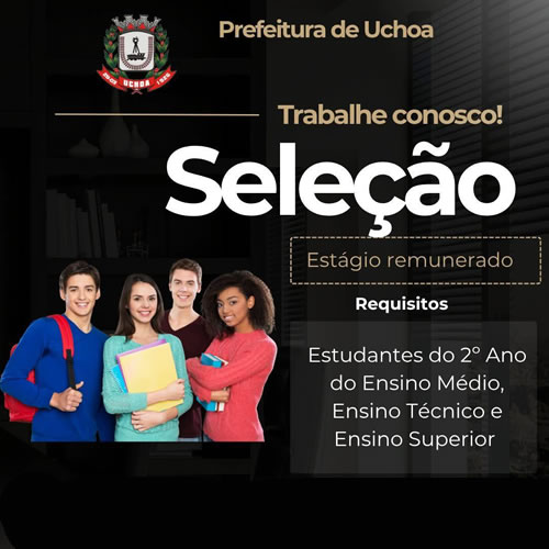 Seleção para contratação de estagiários