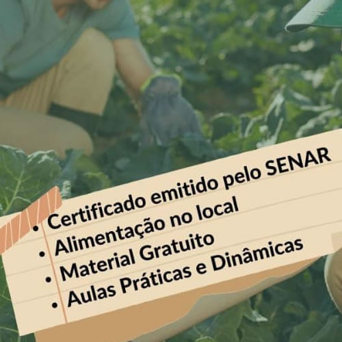 Curso gratuito | Jovem Agricultor do Futuro