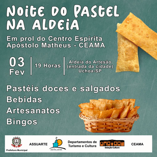 Noite do pastel na Aldeia