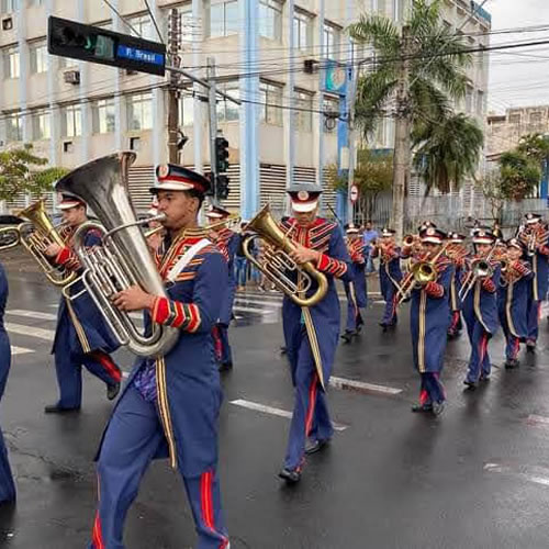 Apresentação da Banda Marcial Municipal de Catanduva