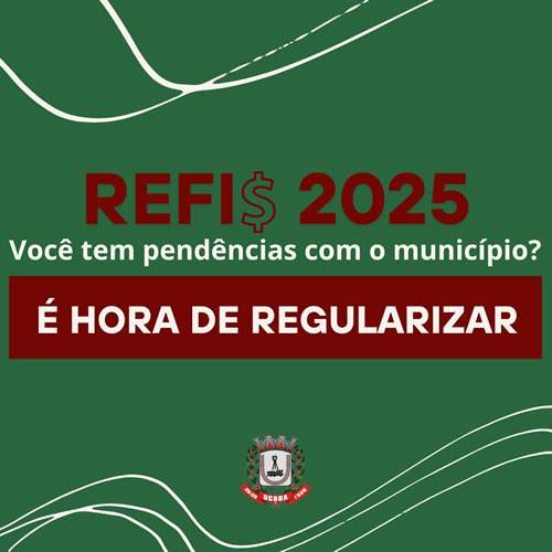 É hora de regularizar suas pendências com o município!