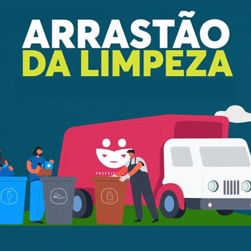 O Arrastão da Limpeza termina nesta quarta (06/05)!