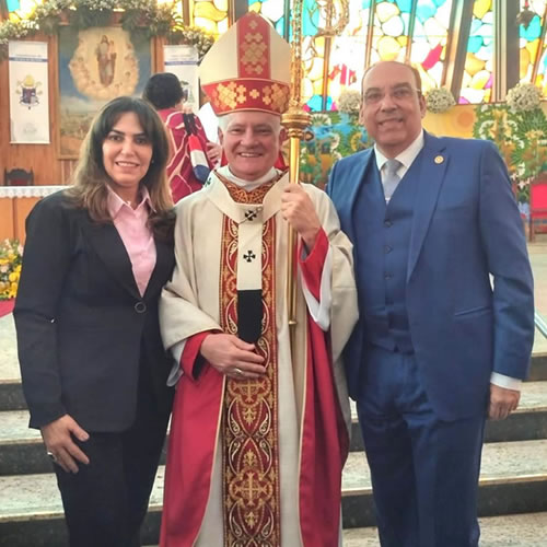 Uchoa prestigia a elevação da Diocese de Rio Preto