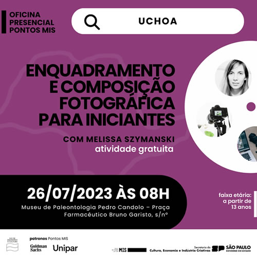 Inscrições abertas para o curso de Enquadramento e Composição Fotográfica