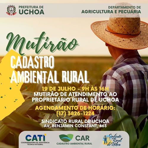 Mutirão Cadastro Rural