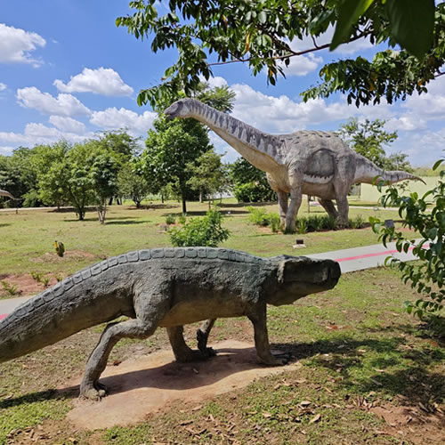 Parque dos Dinossauros está com novos horários de funcionamento