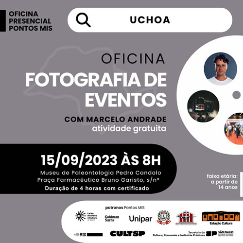 Curso de Fotografia de Eventos | Inscrições abertas!