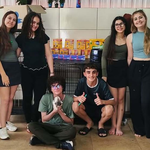Canil Municipal  recebe alimentos e insumos de alunos do SENAC doados pelo projeto RePet