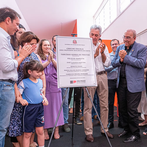 Escola Municipal “Prof. Adalberto Costa é oficialmente inaugurada em Uchoa