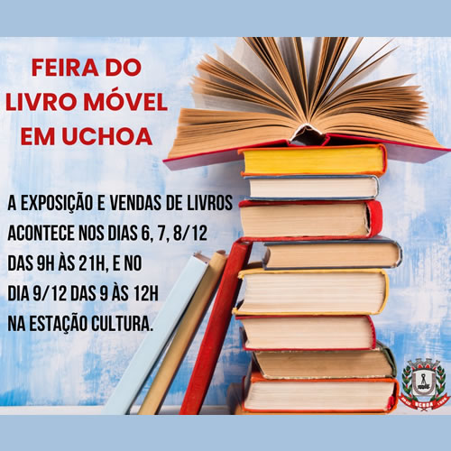 Uchoa recebe a Feira do Livro